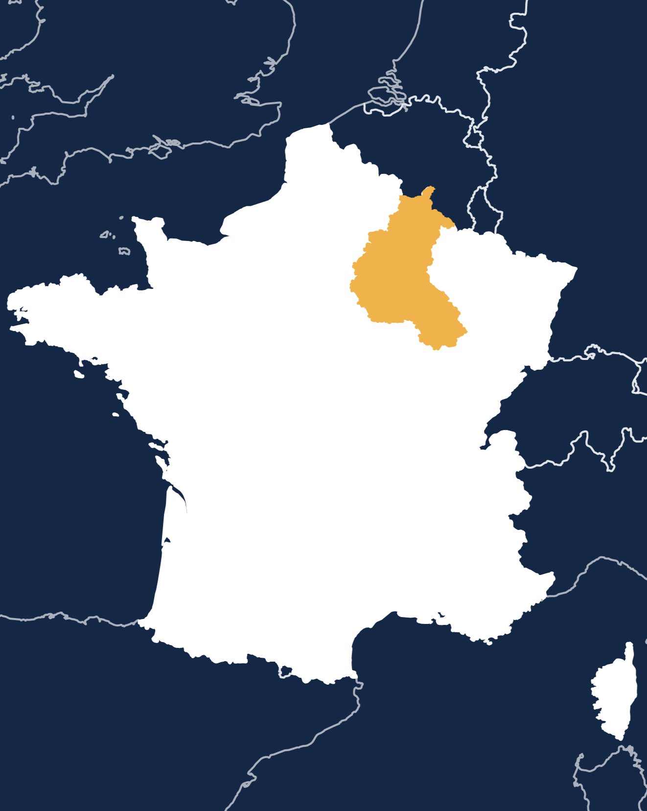 Champagne map