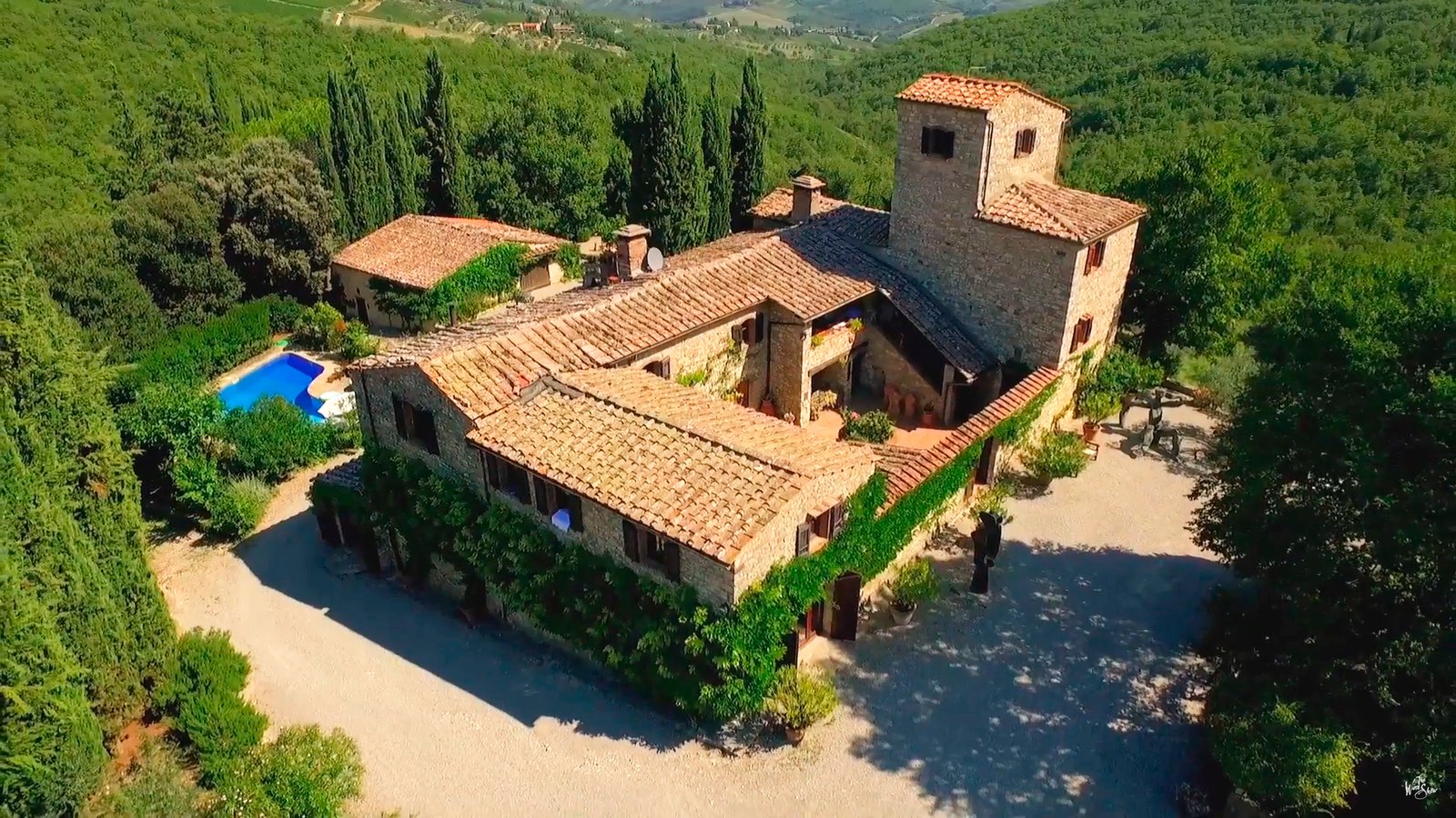 Nittardi from the sky