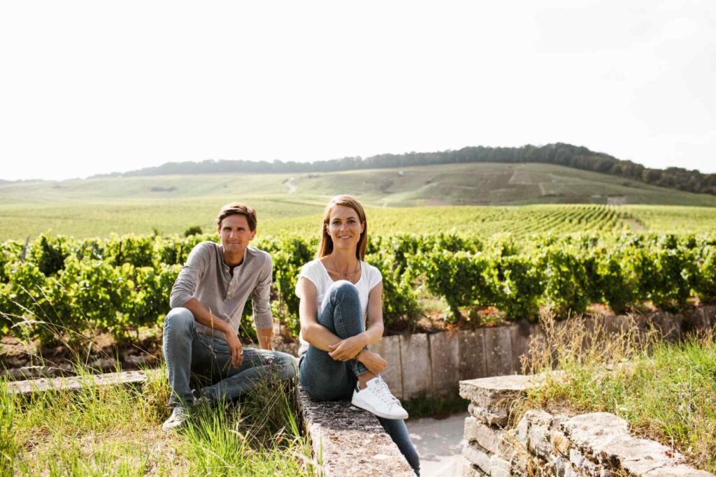 Champagne André Robert - Claire Robert and Jean-Baptiste Denizart